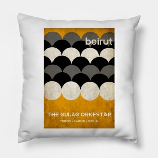 Beirut World Tour Pillow