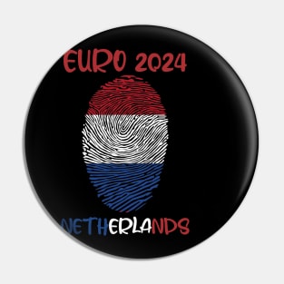 Netherlands Euro 2024 Pin