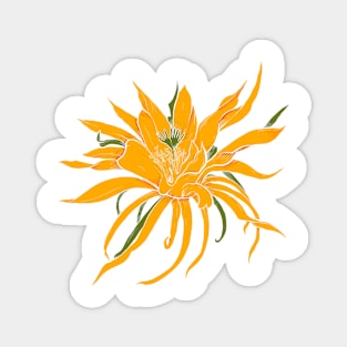 Exotic sun flower Magnet