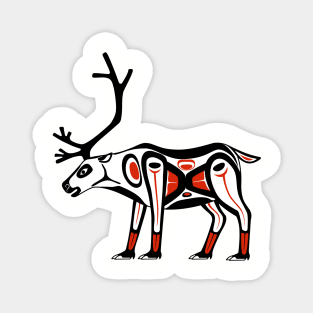 Haida Caribou Magnet