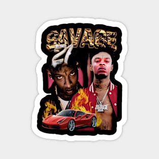 Hip Hop Fanart 21 Savage Magnet