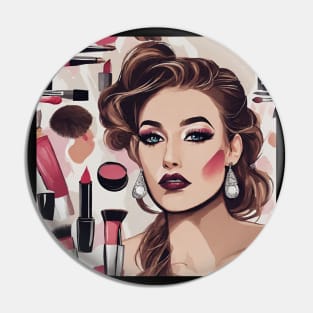 Makeup Artist Pin