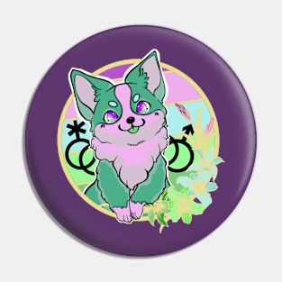 Toric corgi (w symbol) Pin