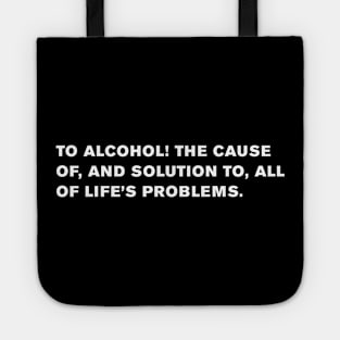 Simpsons Quote Tote