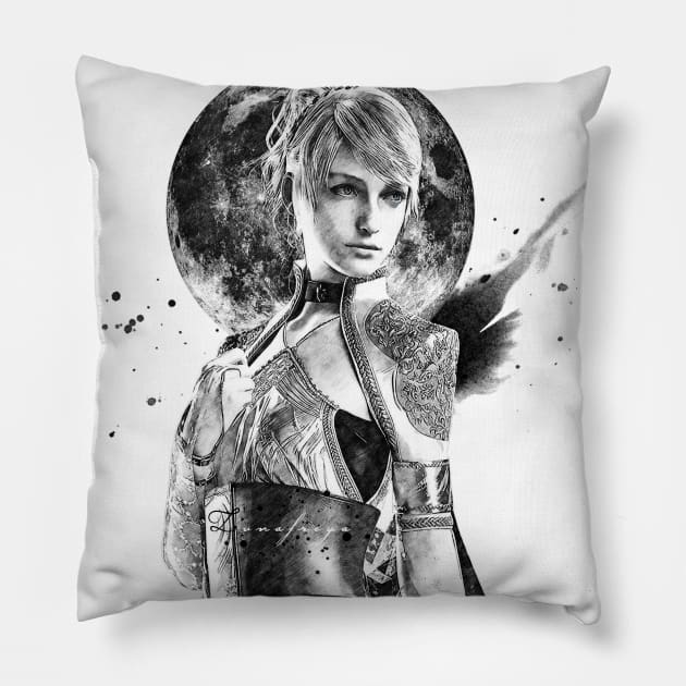 Pencil Crumbs Oracle Pillow by stingi