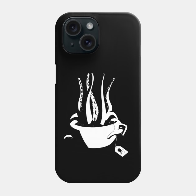 Tentacle Tea Shirt Phone Case by TheTome