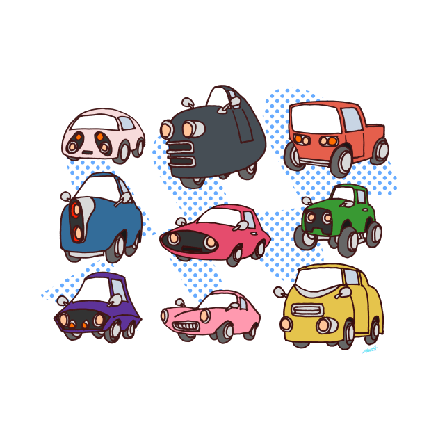 Cute Cars by nagare017