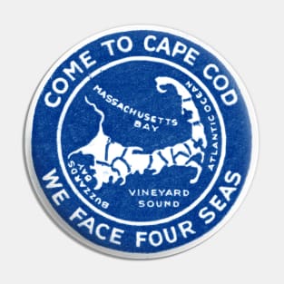 1910 Come to Cape Cod Pin