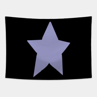 Periwinkle Blue Very Peri Tone Star Tapestry