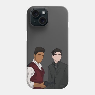 Jesper Fahey and Kaz Brekker - Six of Crows Phone Case