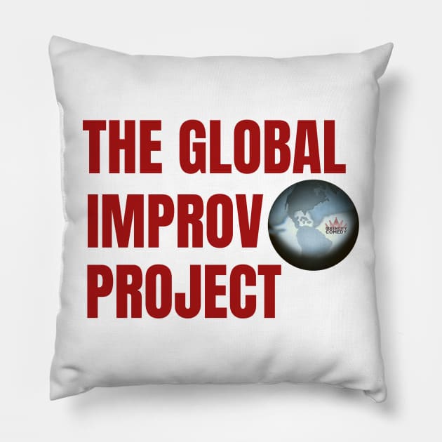 Global Project Pillow by QueenCityComedy