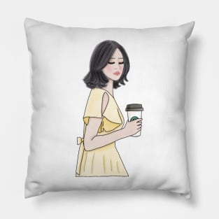 Coffee to go Pillow