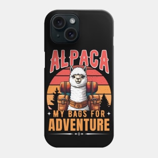 Adventure Ready Alpaca Phone Case