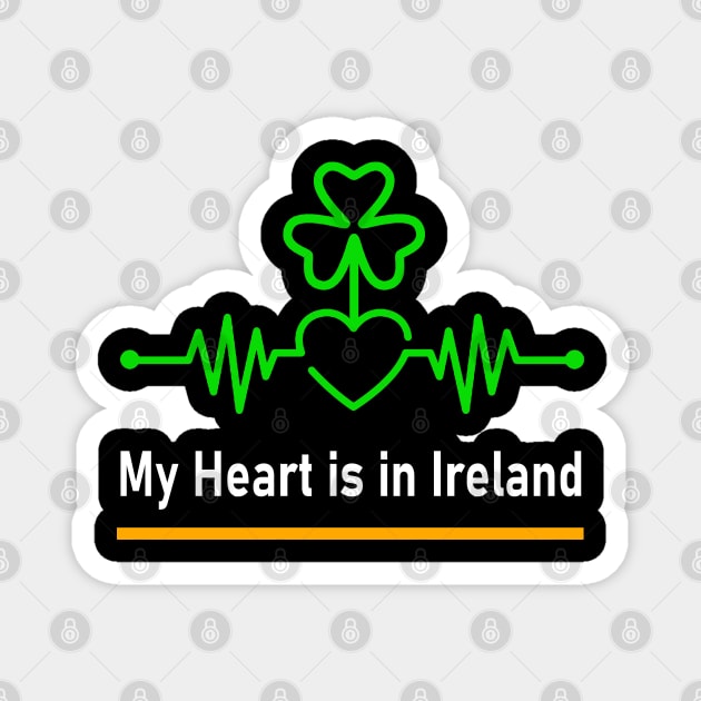 My Heart is In Ireland Magnet by Ireland