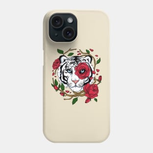 White Tiger Phone Case