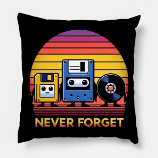 Never Forget Pillow