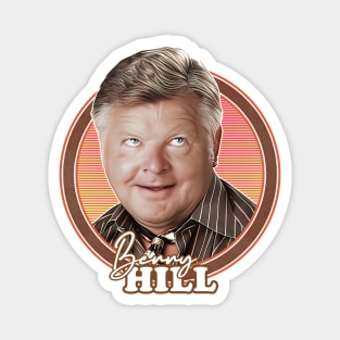 Benny Hill --- 70s Retro Fan Design Magnet