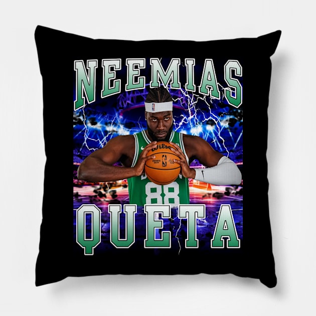 Neemias Queta Pillow by Gojes Art