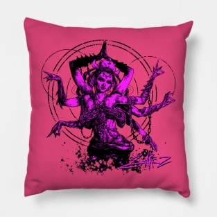 Kali Goddess Magenta Pillow