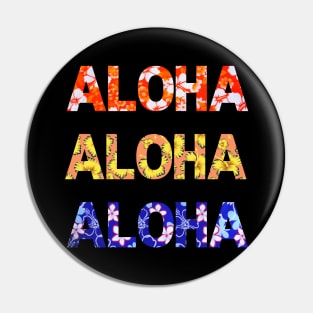 Aloha: Hawaiian hibiscus flower letter patterns Pin