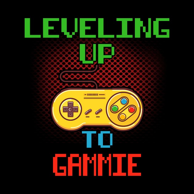 Promoted To GAMMIE T-Shirt Unlocked Gamer Leveling Up by wcfrance4