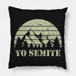 yo semite Pillow