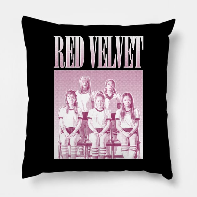 Red Velvet Pillow by Fewclipclop