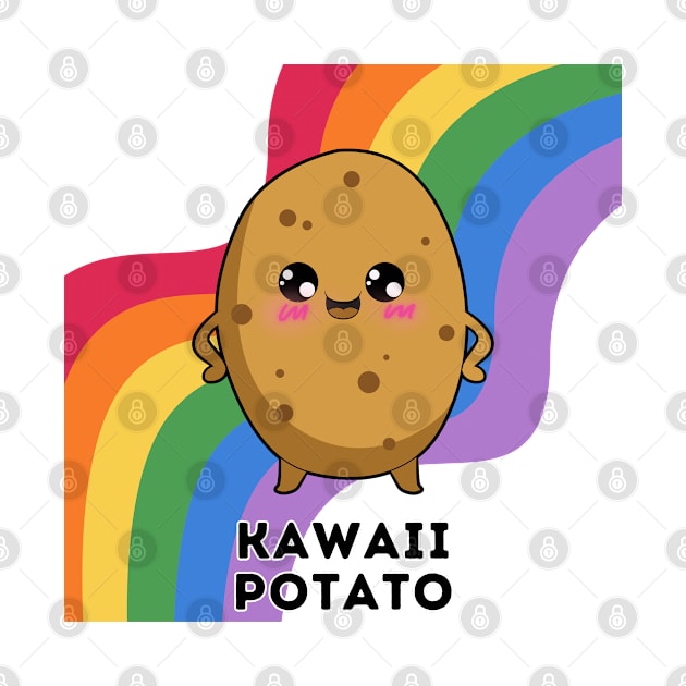 Kawaii Potato by Zero Pixel