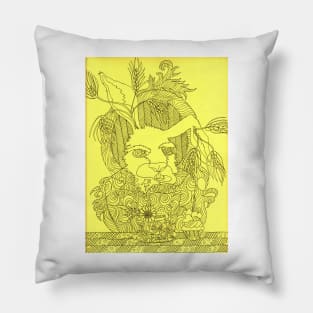 Truly Deeply Mad - The March Hare Pillow