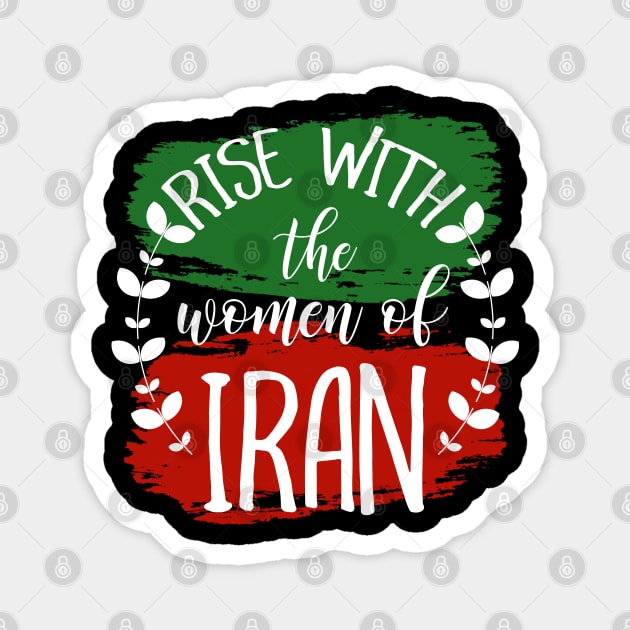Women of Iran Magnet by LylaLace Studio