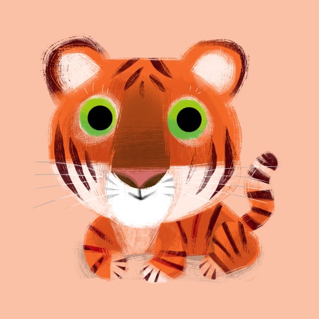 Baby Tiger by Gareth Lucas