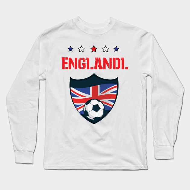 Remission Almindelig Ib England 2018 World Football 2018 - England Flag - England Football - Long  Sleeve T-Shirt | TeePublic