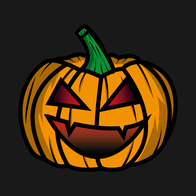 spooky Halloween Pumpkin by JDP Designs