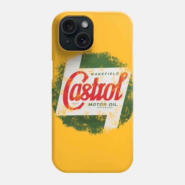 Castrol 2 Phone Case by Midcenturydave