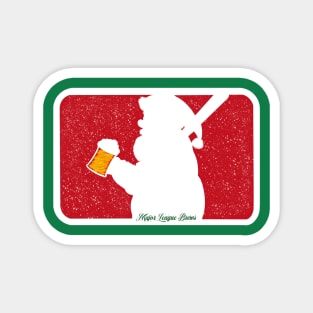 Santa Major League Brews Magnet