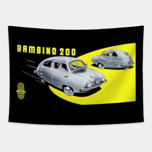 BAMBINO 200 MICROCAR - advert Tapestry