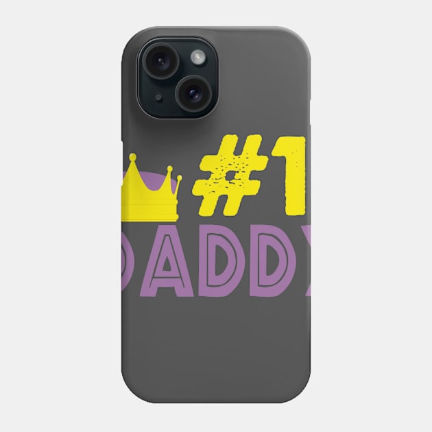 Number 1 Daddy Phone Case by berleeev