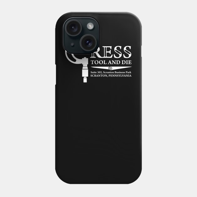 Cress Tool and Die Phone Case by Screen Break