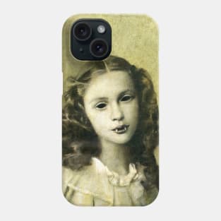 Victorian Gothic Vampire Girl Phone Case