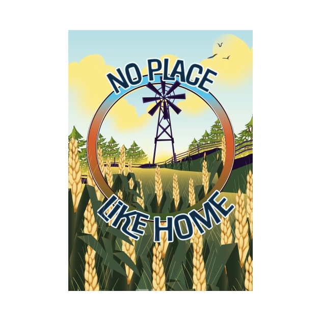 No Place Like home Inspirational quote by nickemporium1