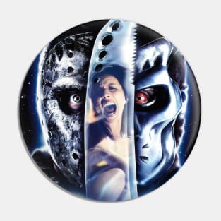 Jason X Movie Poster Pin