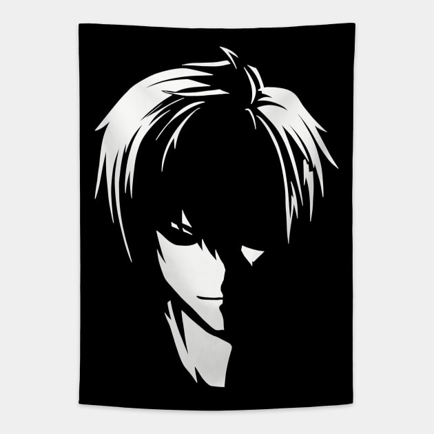 The Misfit of Demon King Academy II Maou Gakuin no Futekigousha Cool Black  and White Silhouette Anime Characters : Anos Voldigoad (Transparent)