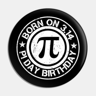 Born on Pi Day Math Equations Sunset Gift Geek Birthday Gift idea Pin