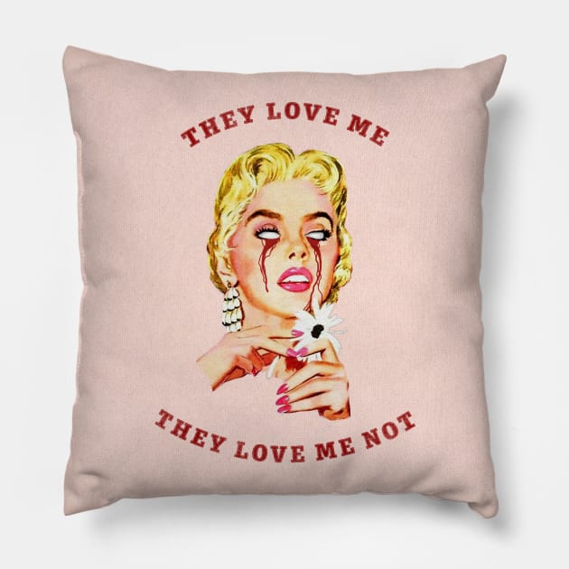 Love me Pillow by Winn Prints