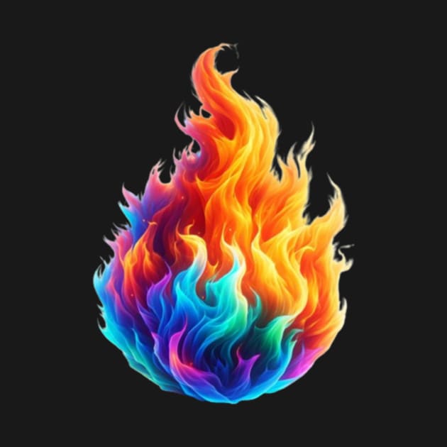 Blue Burn, Colour Fire by ThingsGotReal