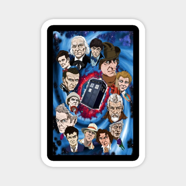 Dr. Who Homage Magnet by ArtofBREED