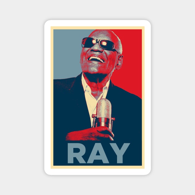 Ray Hope Magnet by TEEVEETEES