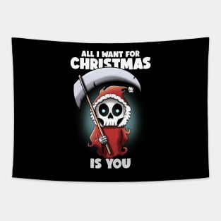 Death christmas Tapestry