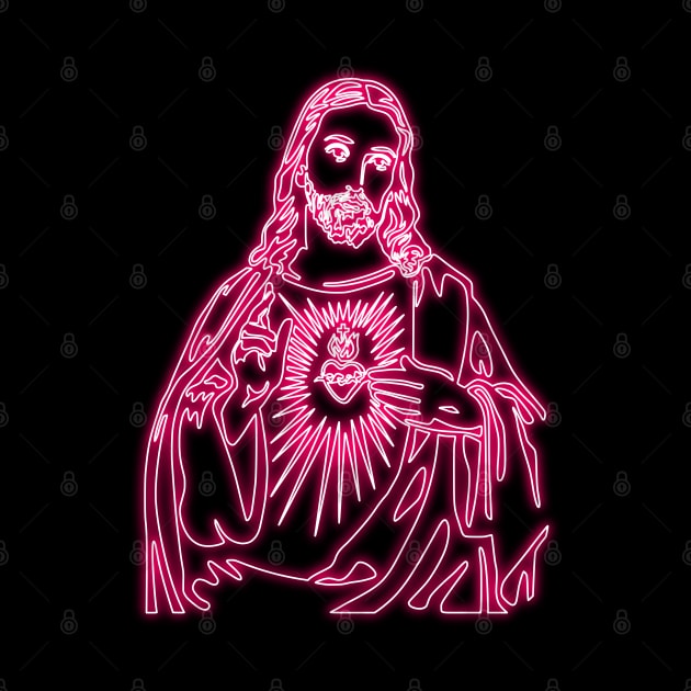 Immaculate heart of Jesus by la chataigne qui vole ⭐⭐⭐⭐⭐