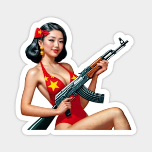 Pinup Girl Magnet